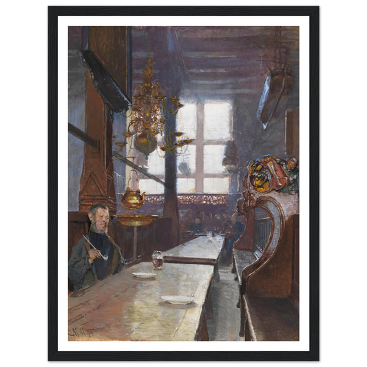 Schifferhaus in Lübeck (1894) Art Print | Carl Moll-Quipham Collections