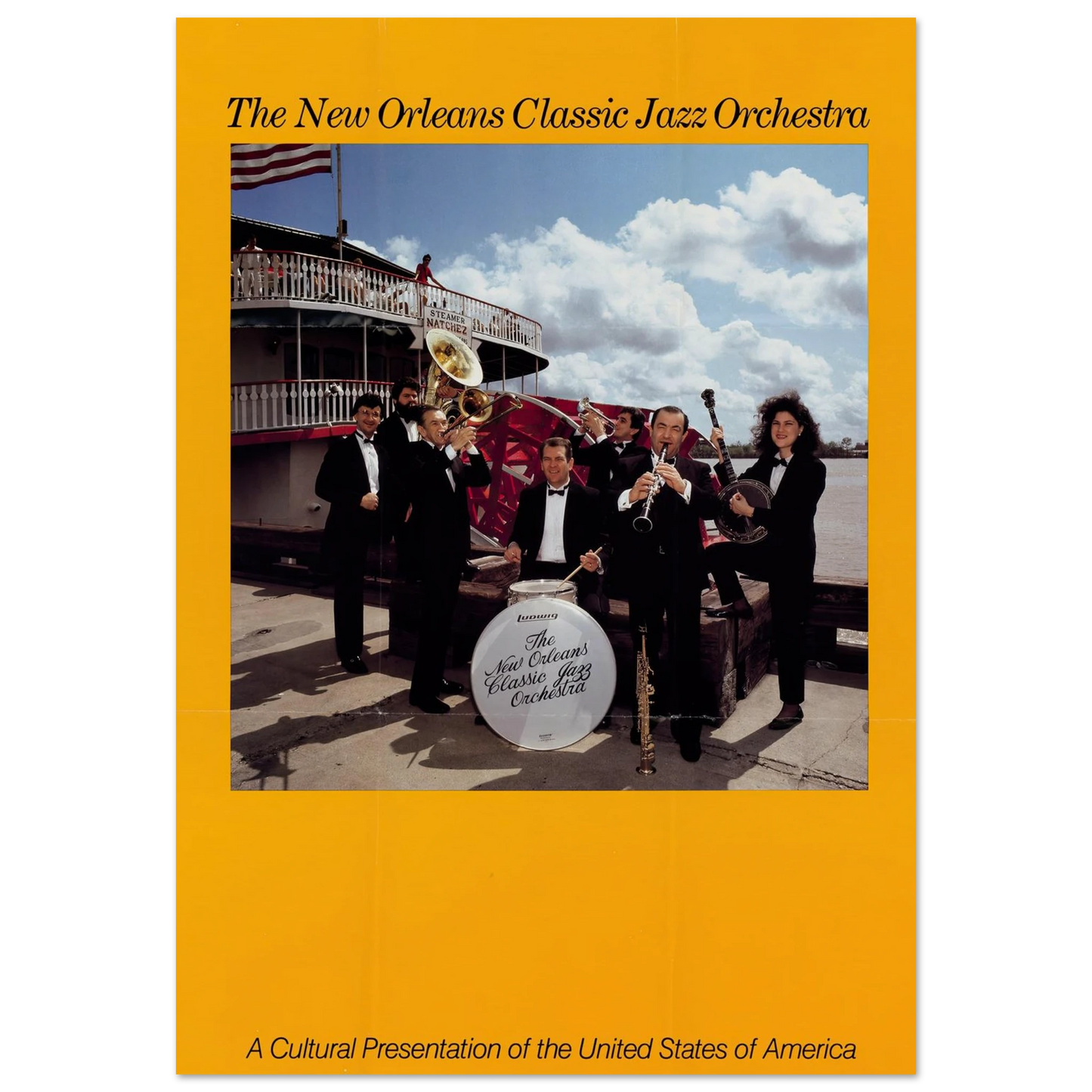 The New Orleans Classic Jazz Orchestra Art Print | US Information Agency-Quipham Collections