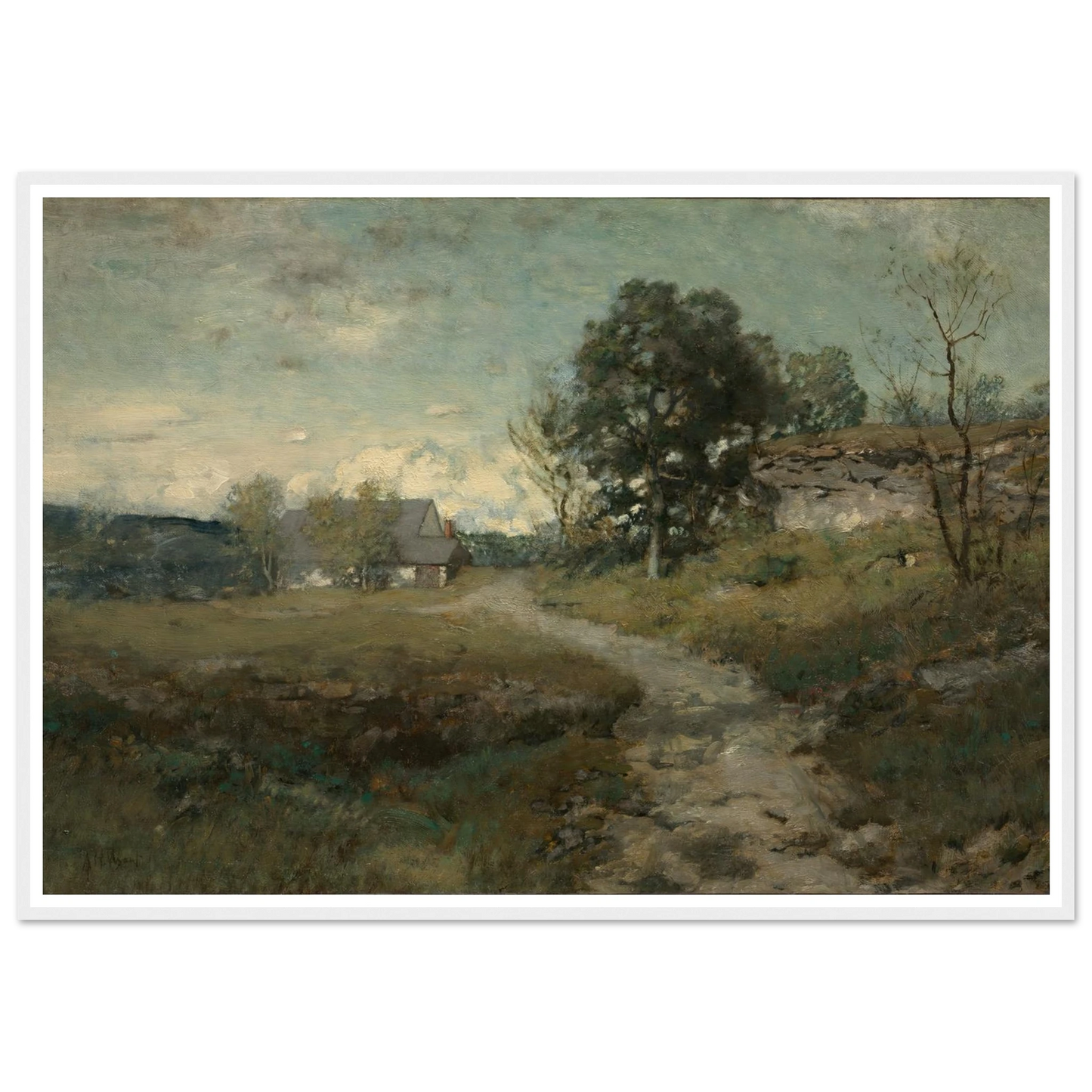 Arkville Landscape (1880s) Art Print | Alexander Helwig Wyant-Quipham Collections
