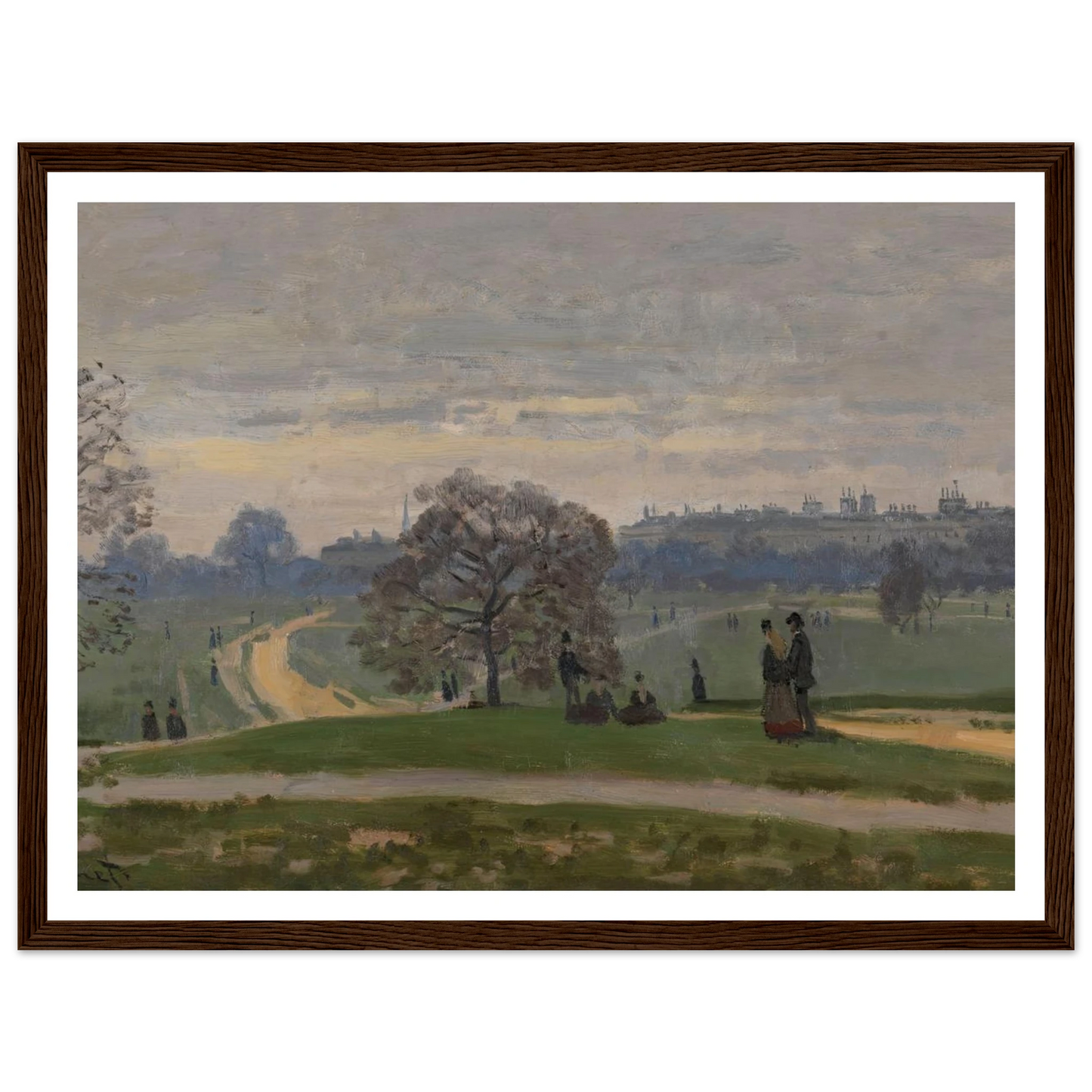 Hyde Park, London (circa 1871) Art Print | Claude Monet-Quipham Collections