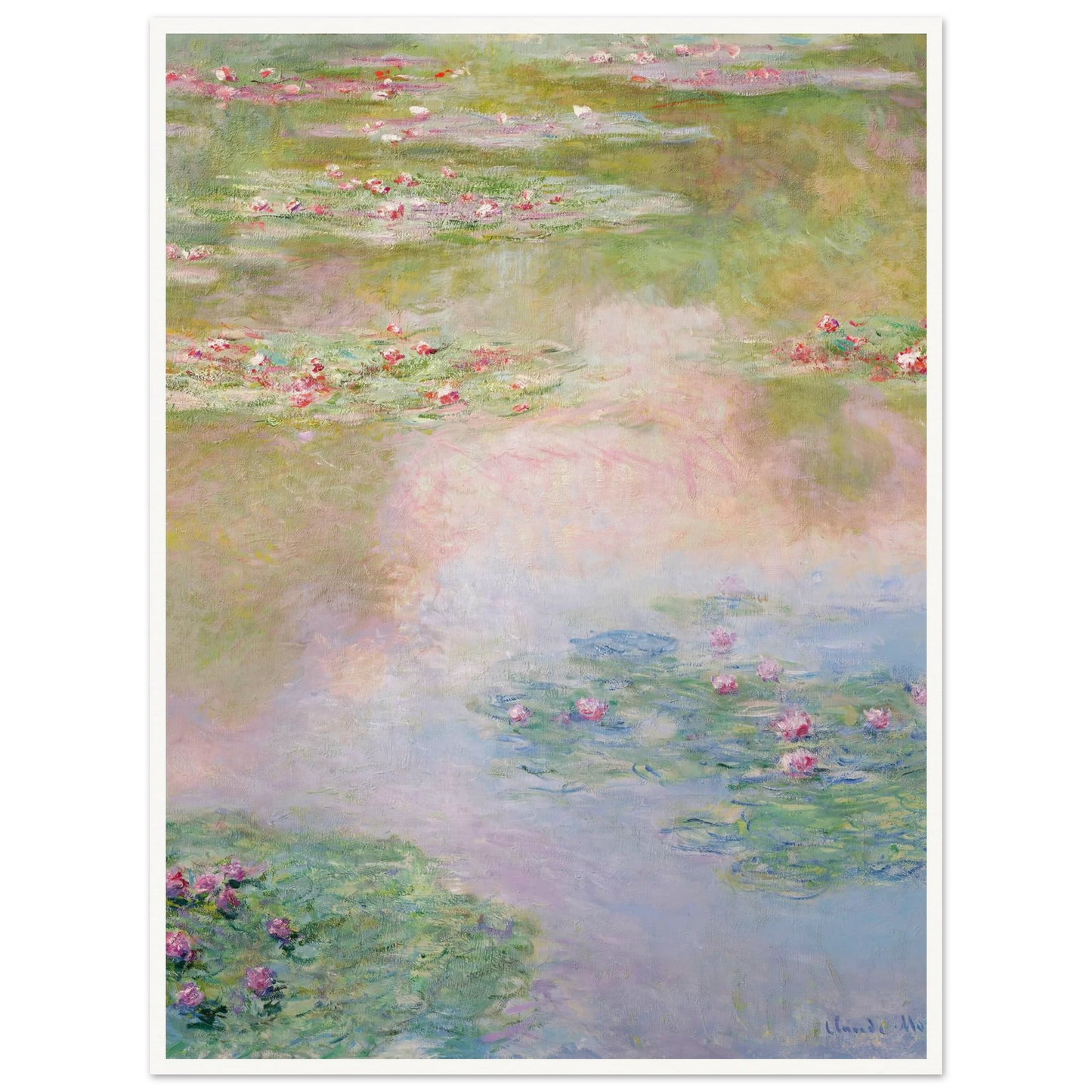 Nymphéas (1907) Art Print | Claude Monet-Quipham Collections