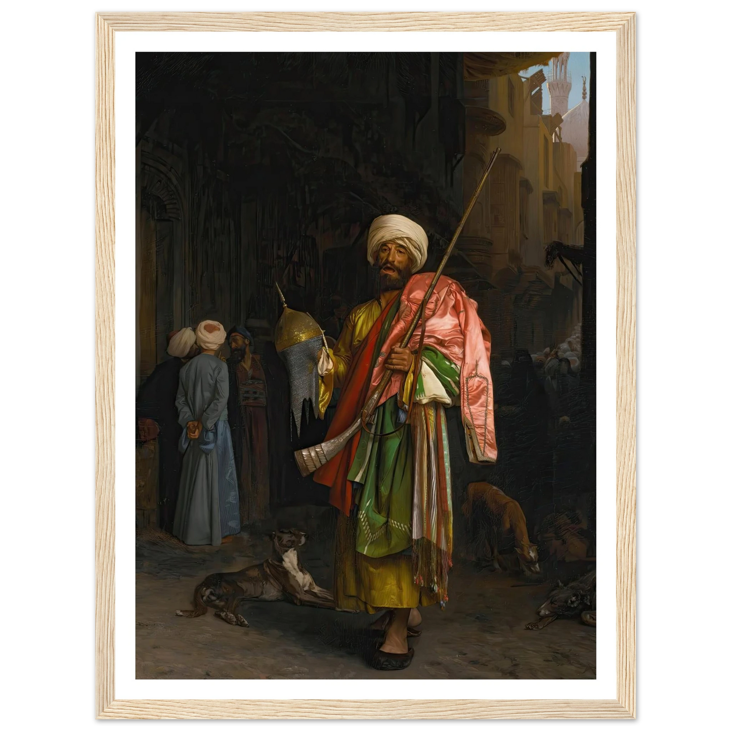 Marchand Ambulant Au Caire Art Print | Jean Leon Gerome-Quipham Collections