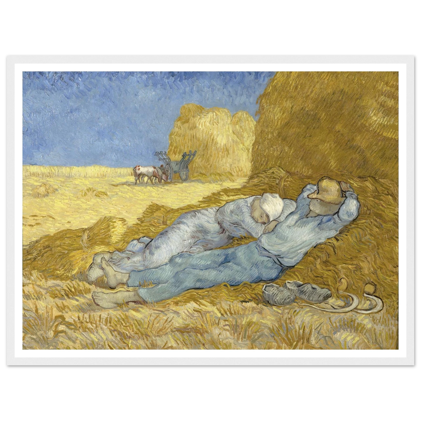 The Siesta (After Millet) Art Print | Vincent van Gogh-Quipham Collections