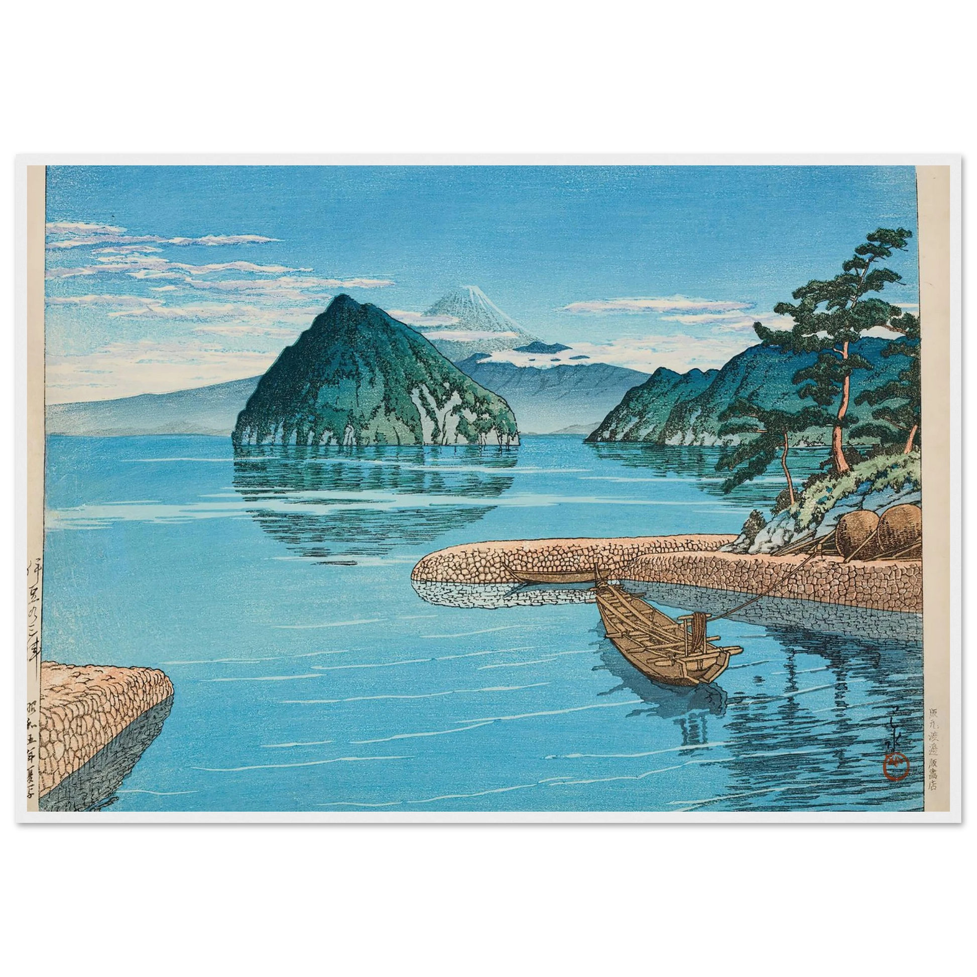Mito, Izu (1930) Art Print | Kawase Hasui-Quipham Collections