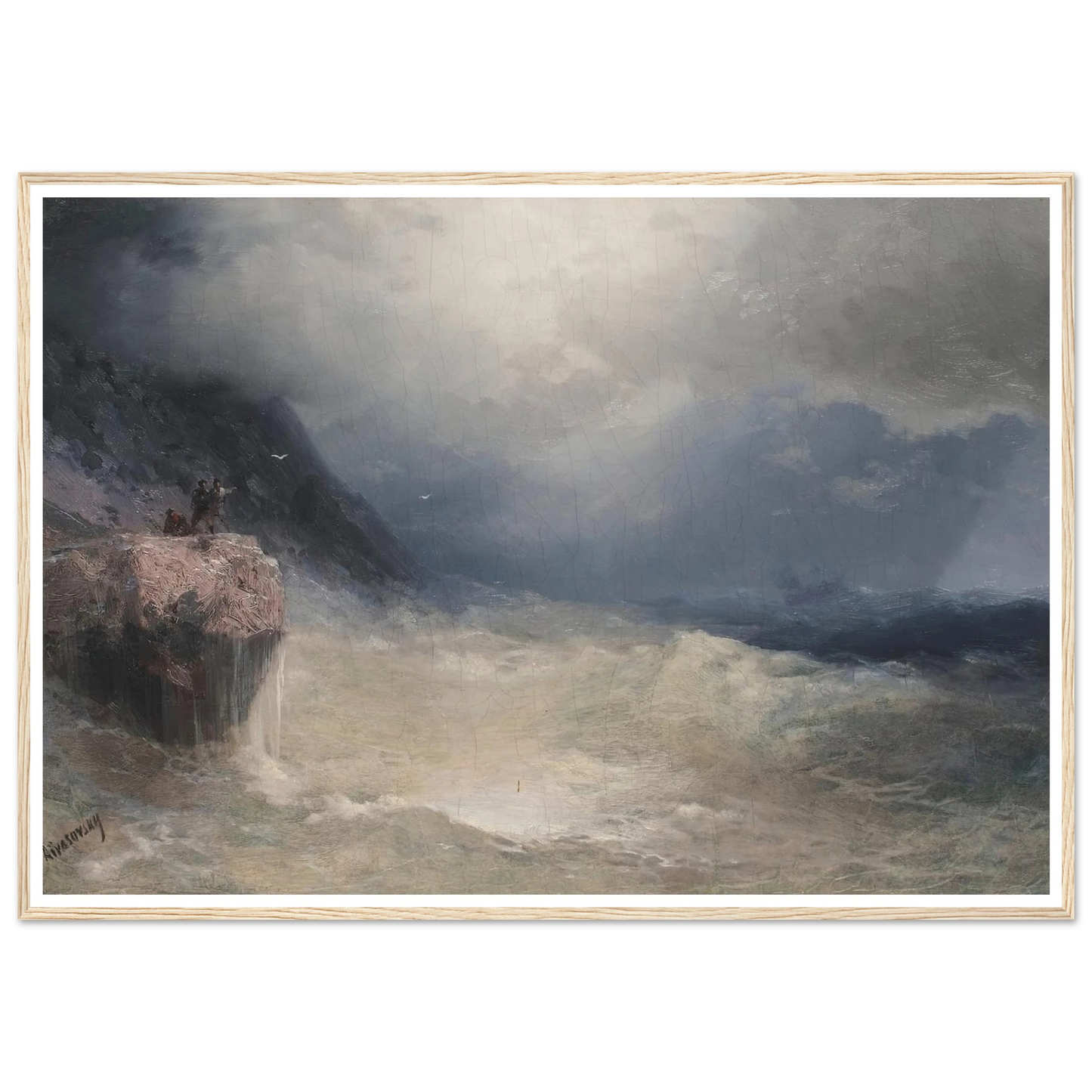 The Survivor Art Print | Ivan Konstantinovich Aivazovsky-Quipham Collections