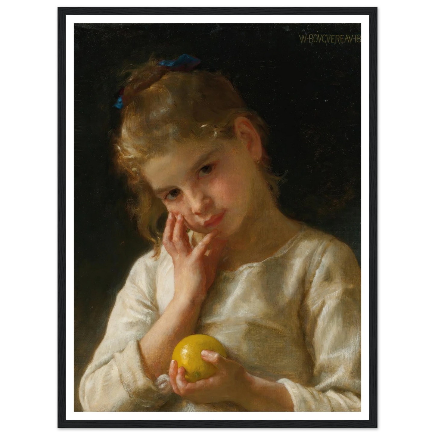 Le Citron (1899) Art Print | William Bouguereau-Quipham Collections