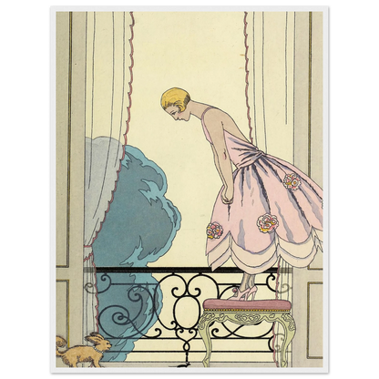 Falbalas et fanfreluches, La Souris (1925) Art Print | George Barbier-Quipham Collections