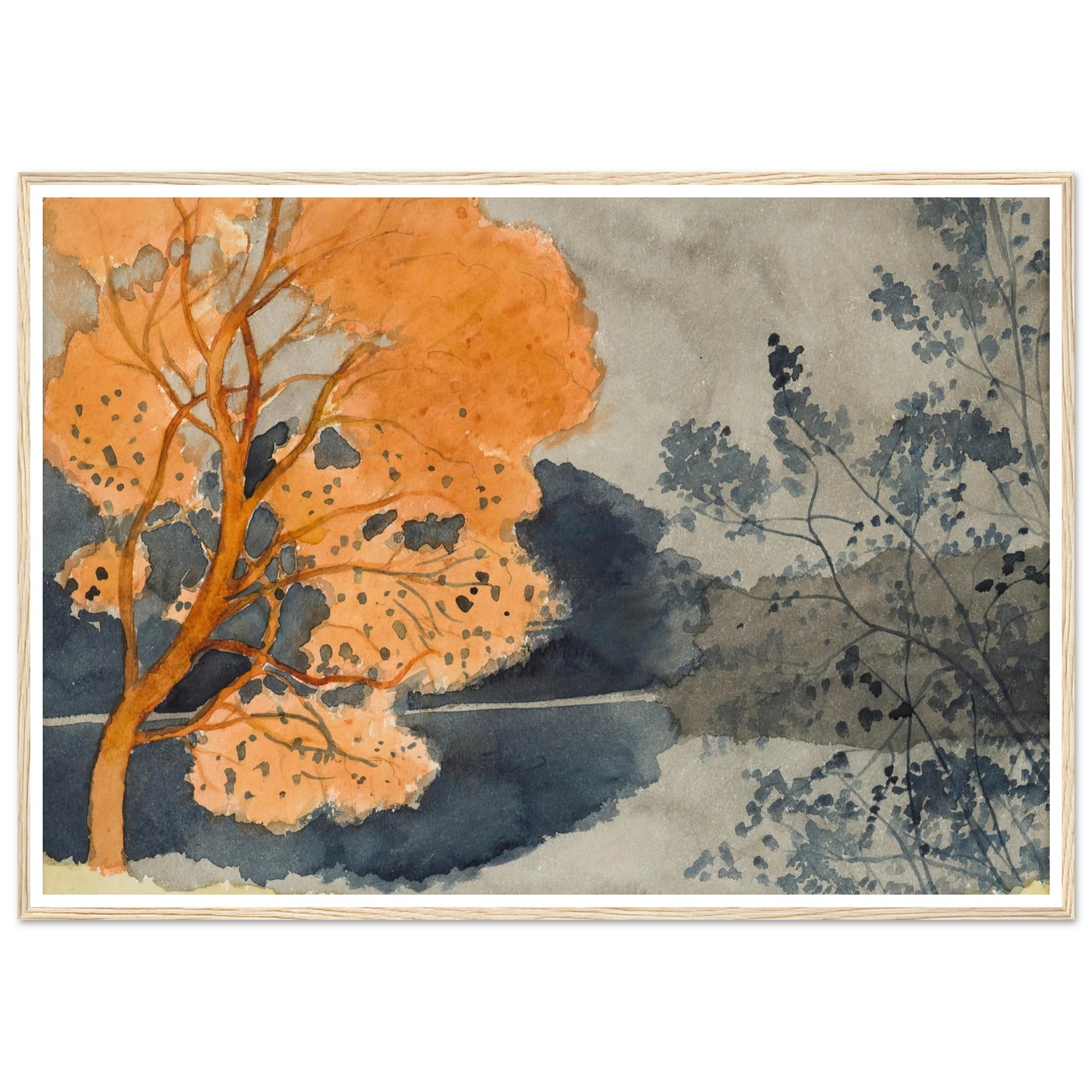 Etang en automne Art Print | Leon Spilliaert-Quipham Collections