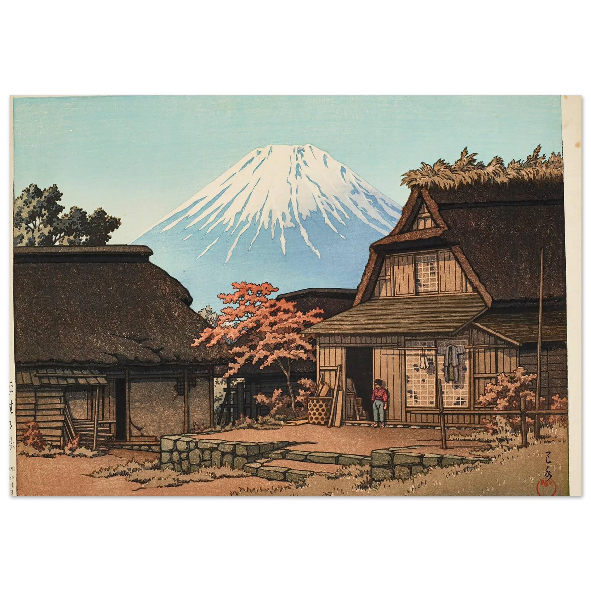 Hirano no aki (Autumn at Hirano) (1945) Art Print | Kawase Hasui-Quipham Collections