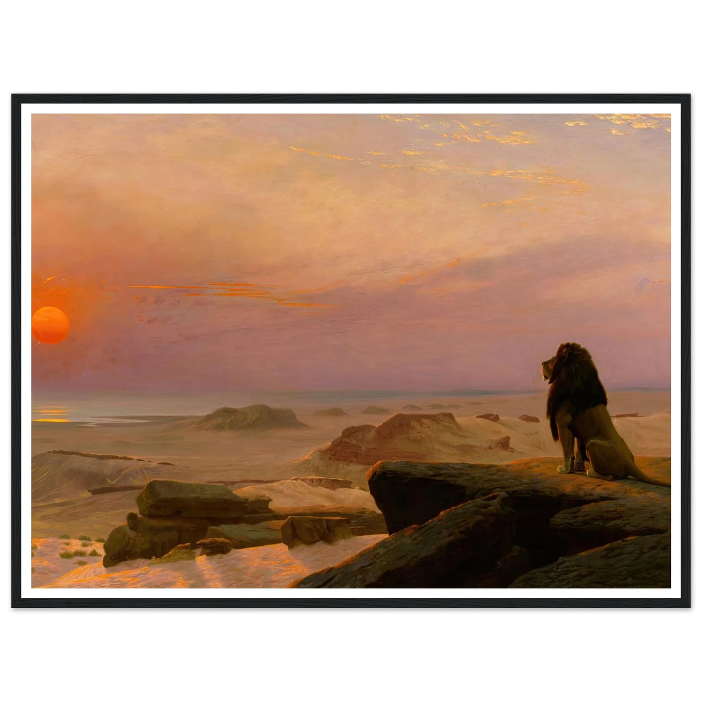 The Two Majesties (Les Deux Majestés) (1883) Art Print | Jean Leon Gerome-Quipham Collections