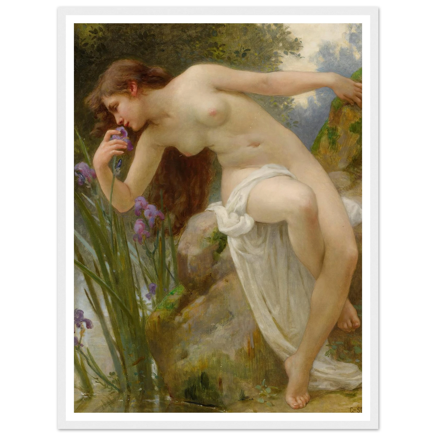 The Fragrant Iris Art Print | Guillaume Seignac-Quipham Collections