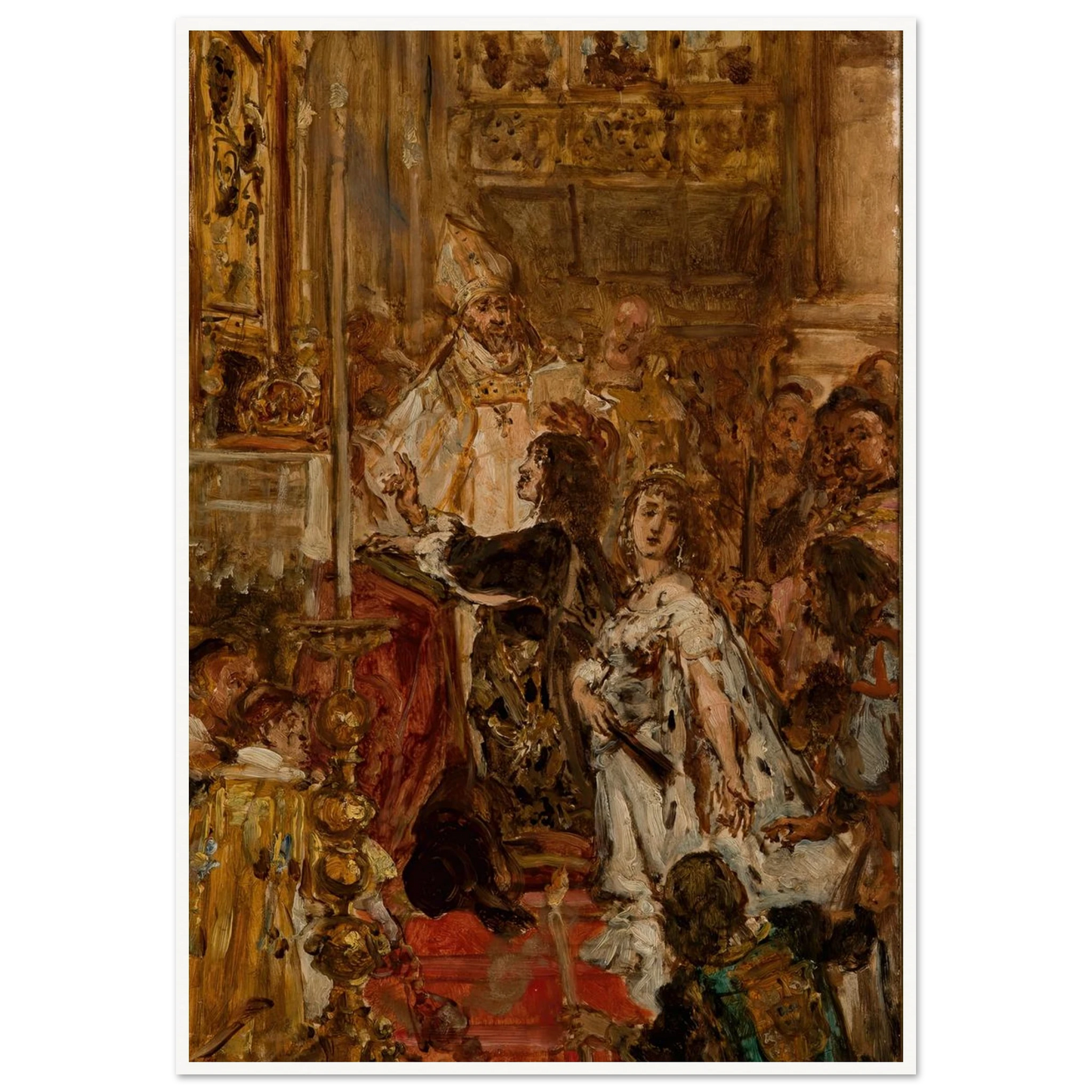 Śluby Jana Kazimierza (1889) Art Print | Jan Matejko-Quipham Collections