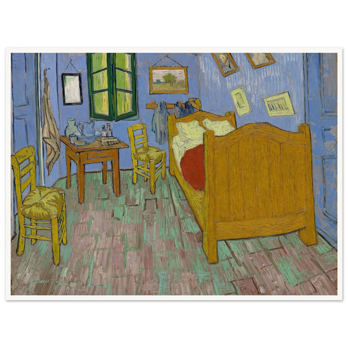 The Bedroom (1889) Art Print | Vincent van Gogh-Quipham Collections