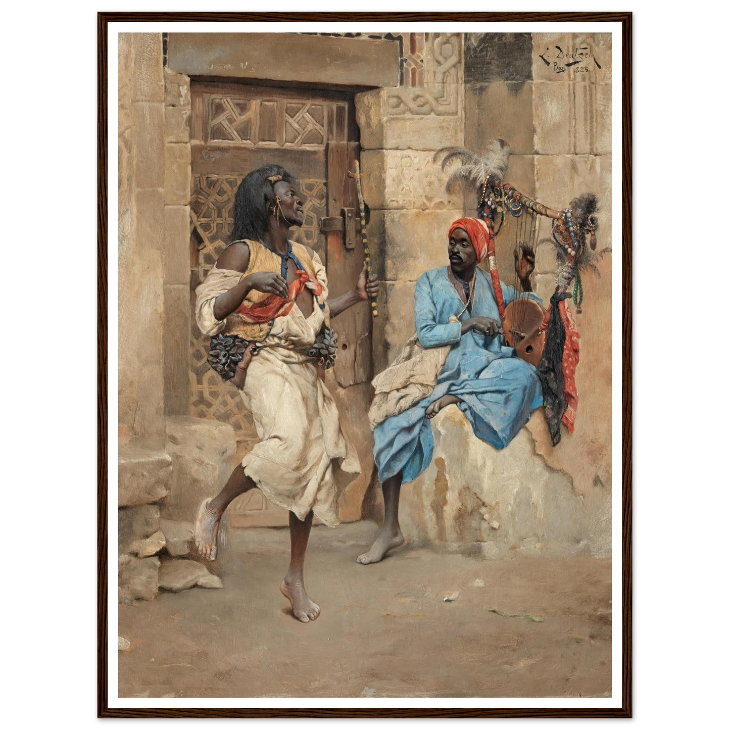 The Performance (1885) Art Print | Ludwig Deutsch-Quipham Collections