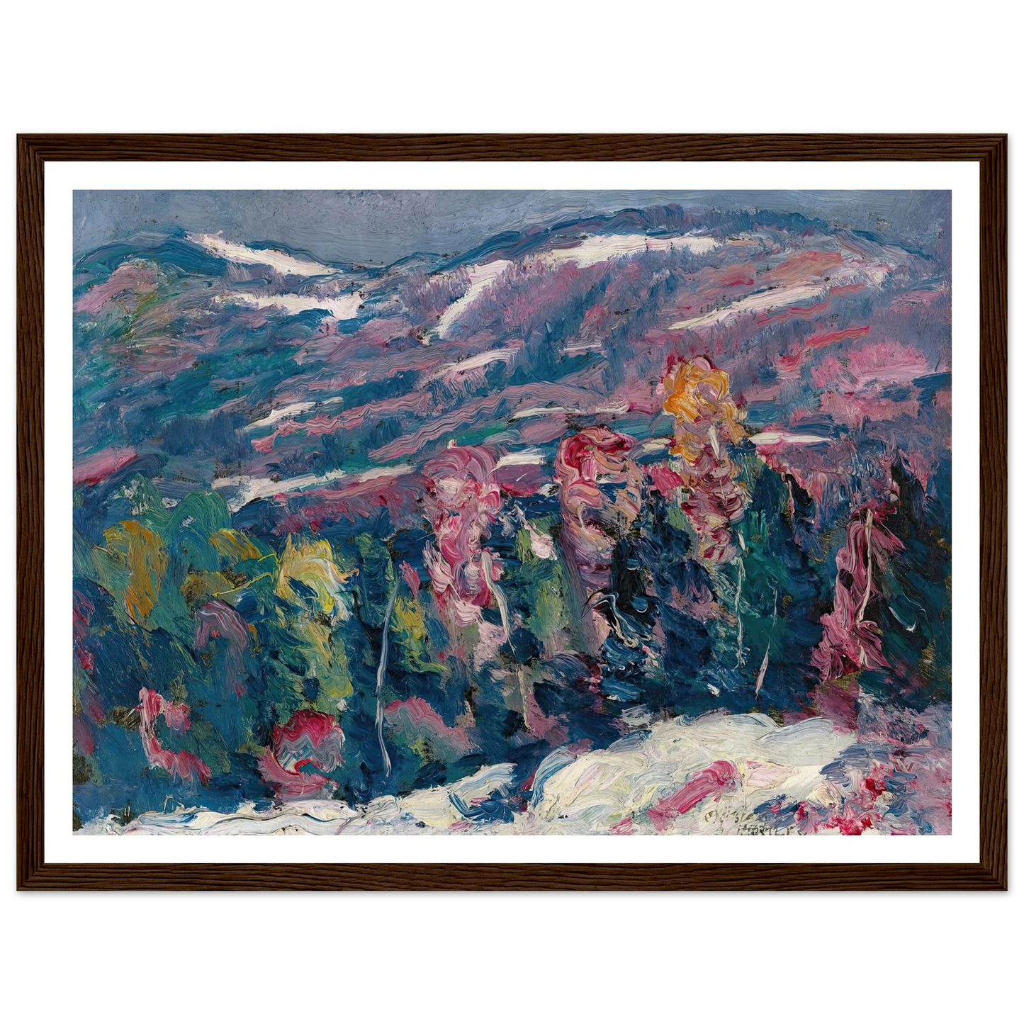 Song Of Winter Art Print | Marsden Hartley-Quipham Collections