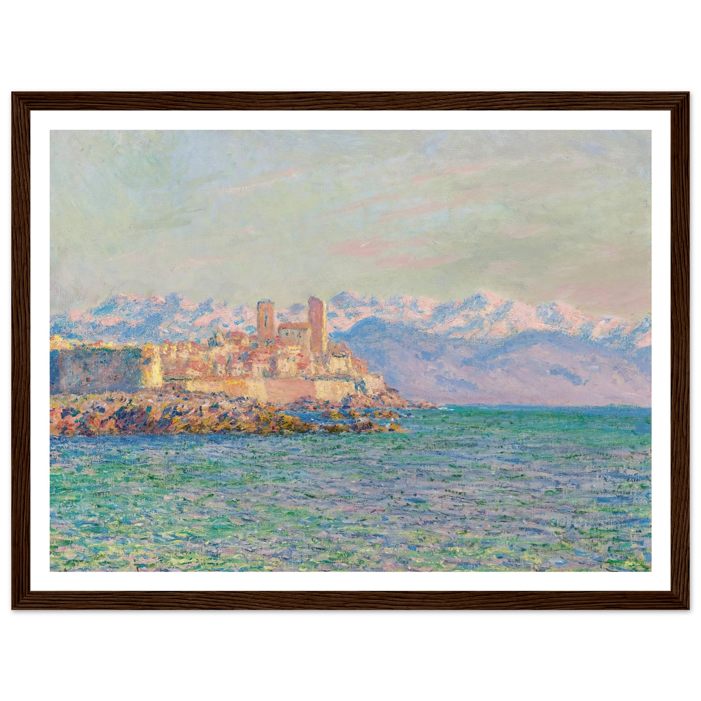 Antibes, Le Fort (1888) Art Print | Claude Monet-Quipham Collections