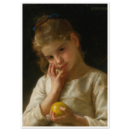 Le Citron (1899) Art Print | William Bouguereau-Quipham Collections