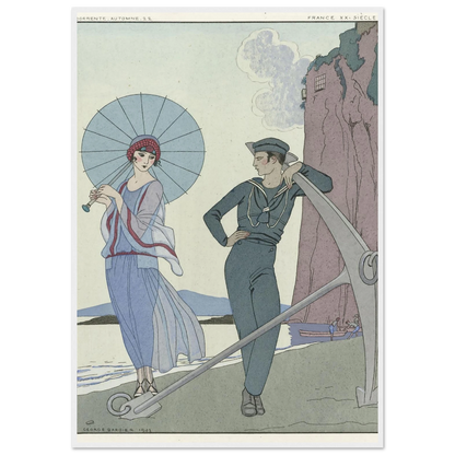 Joie de vivre; Falbalas et Fanfreluches (1923) Art Print | George Barbier-Quipham Collections