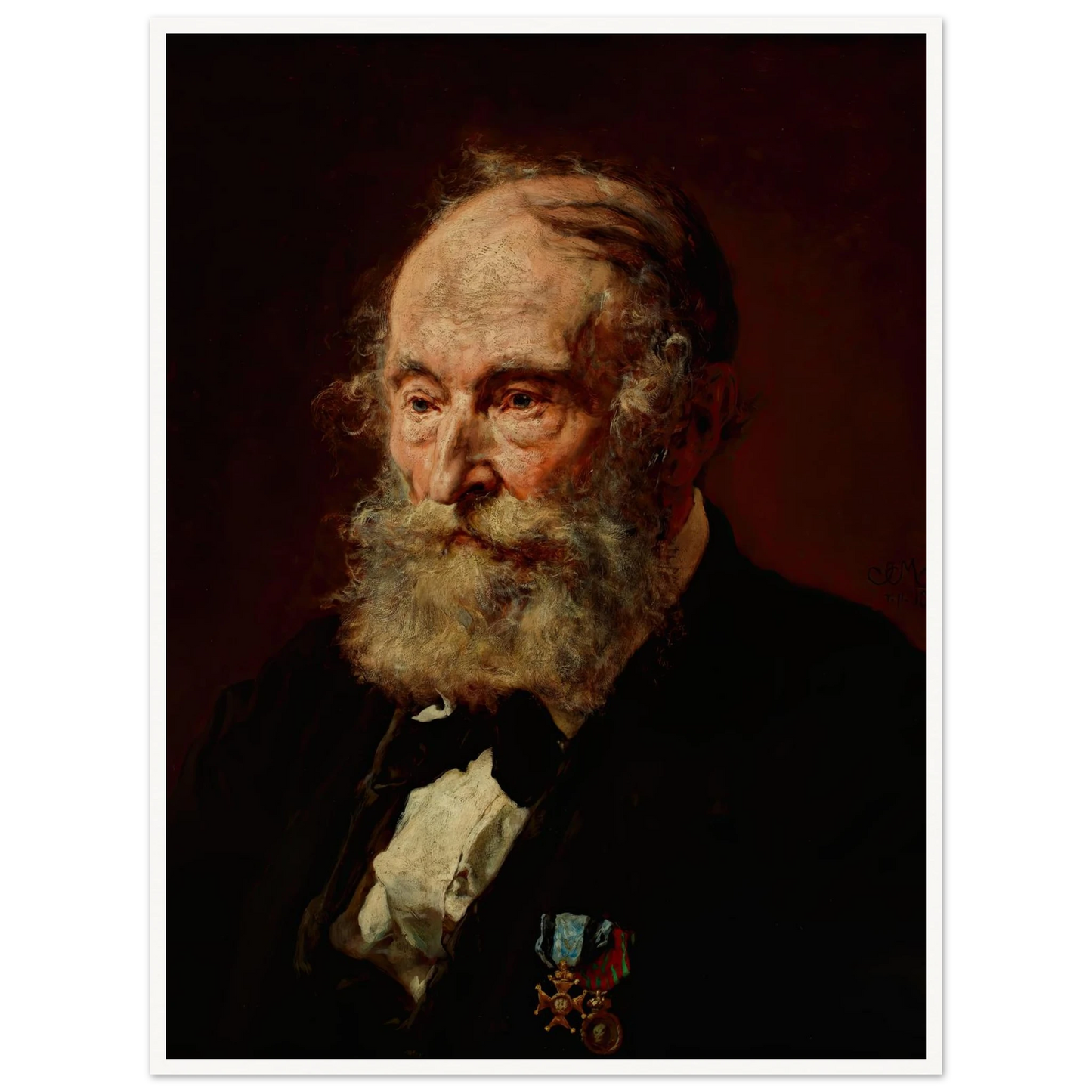 Portrait of Łukasz Dobrzański (1873) Art Print | Jan Matejko-Quipham Collections