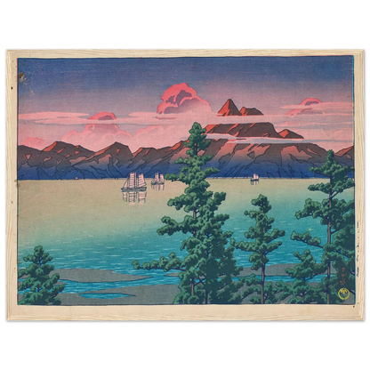 Hizen, Mount Unzen (1927) Art Print | Kawase Hasui-Quipham Collections