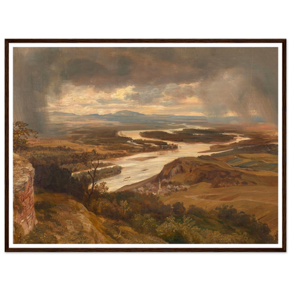 Die Donauauen bei Wien (ca. 1870) Art Print | Josef Hoffmann-Quipham Collections