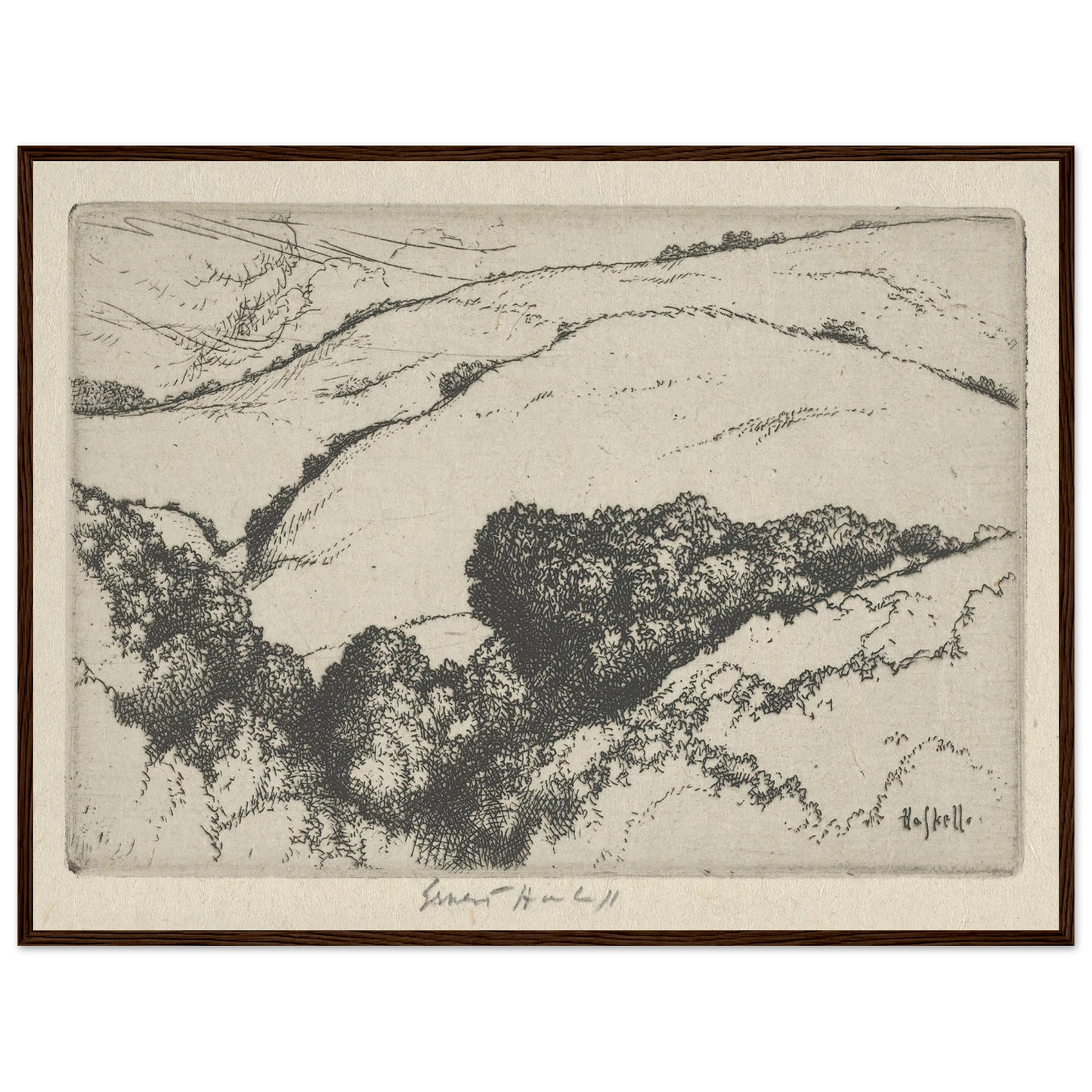 Little Arroyo (1920) Art Print | Ernest Haskell-Quipham Collections