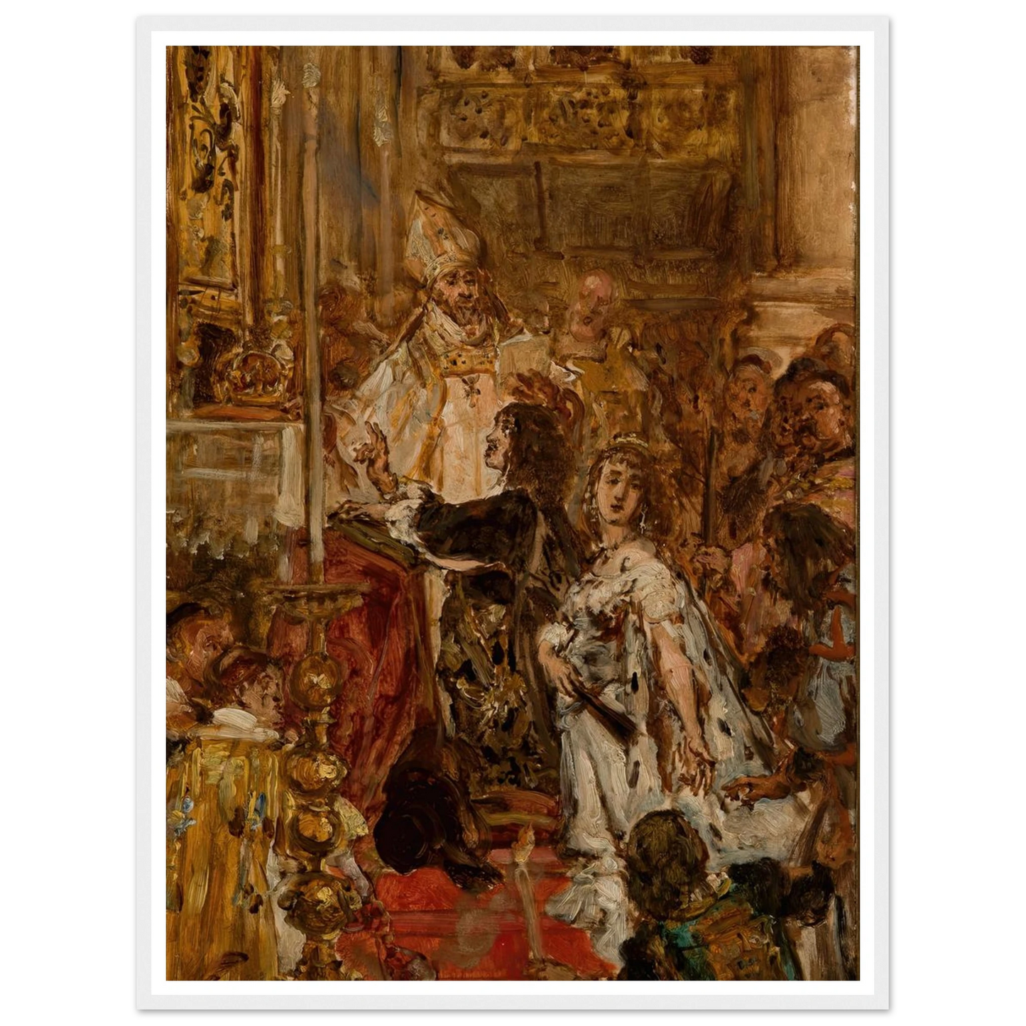 Śluby Jana Kazimierza (1889) Art Print | Jan Matejko-Quipham Collections