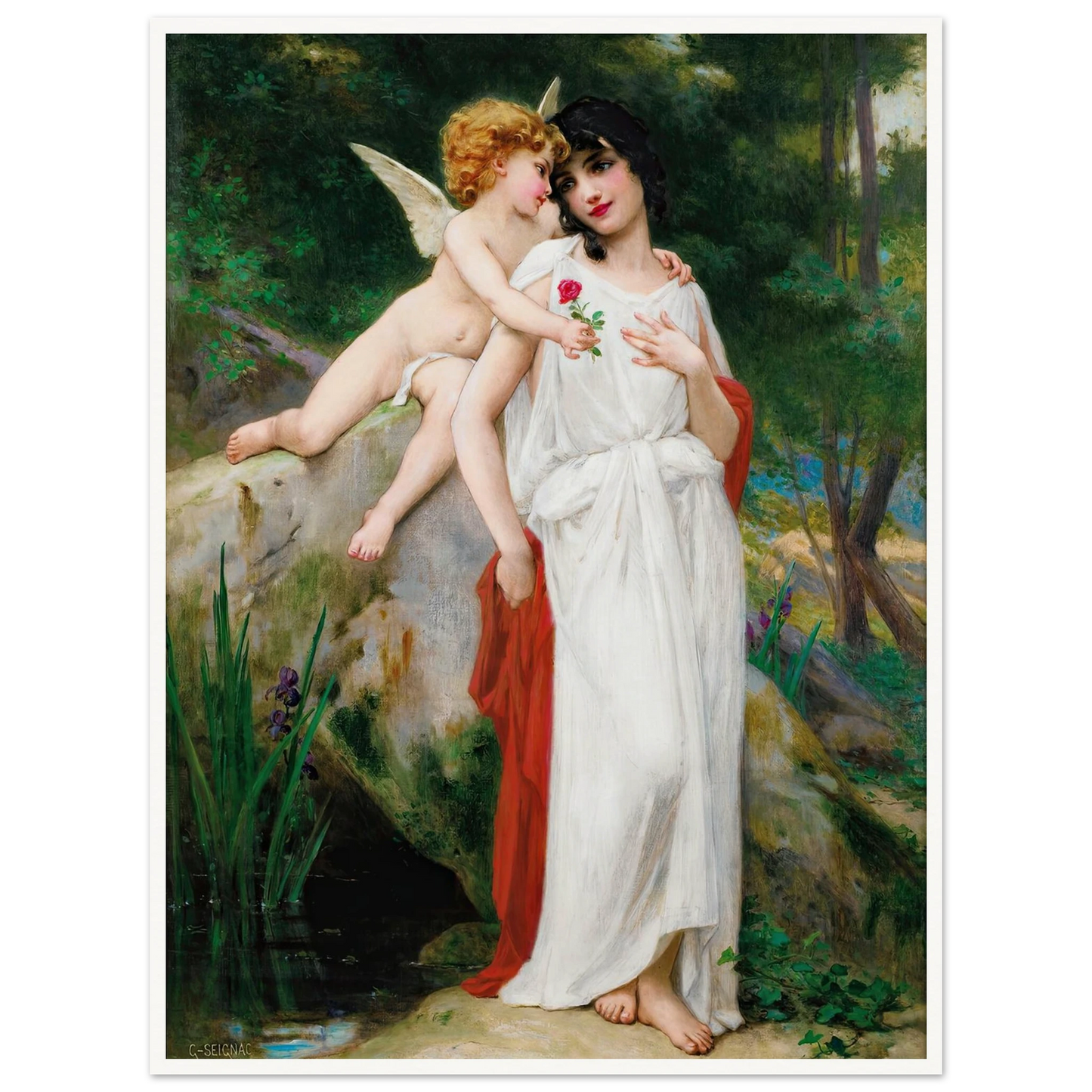First Love Art Print | Guillaume Seignac-Quipham Collections