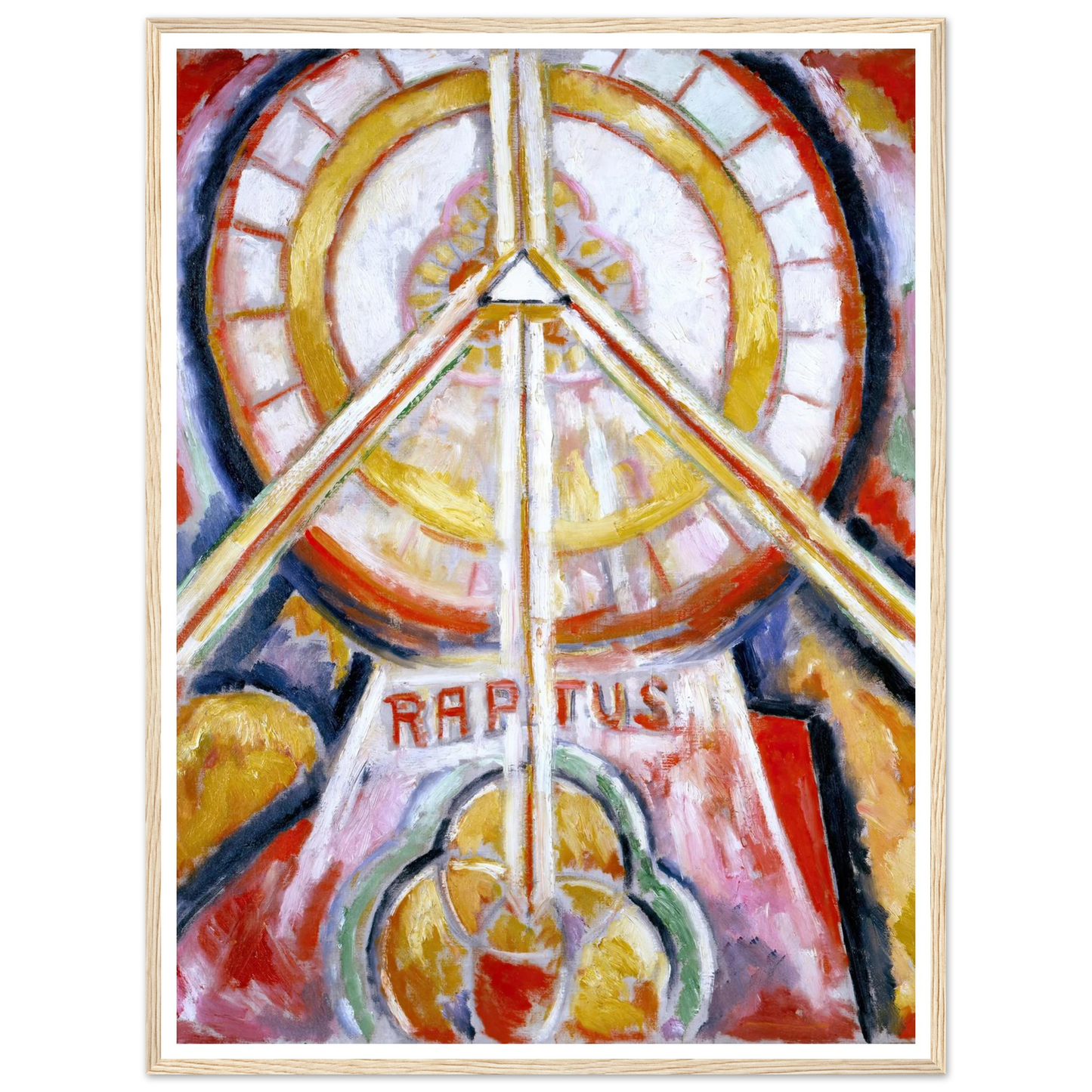 Raptus (circa 1913) Art Print | Marsden Hartley-Quipham Collections
