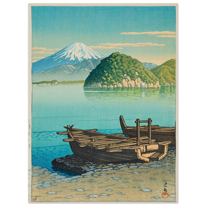 Mitohama no asa (Morning at Mitohama) (1953) Art Print | Kawase Hasui-Quipham Collections