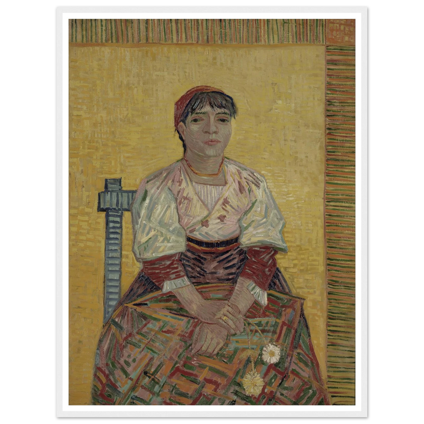The Italian Woman (1887) Art Print | Vincent van Gogh-Quipham Collections