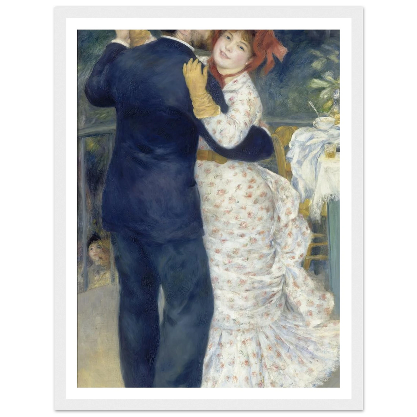 Country Dance (1883) Art Print | Pierre Auguste Renoir-Quipham Collections