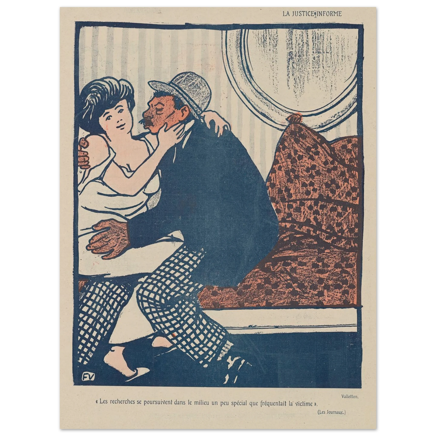 10 octobre 1903. Art Print | Felix Vallotton-Quipham Collections