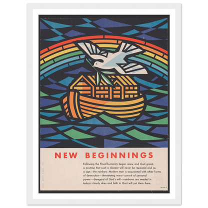 New beginnings (1955) Art Print | Joseph Binder-Quipham Collections