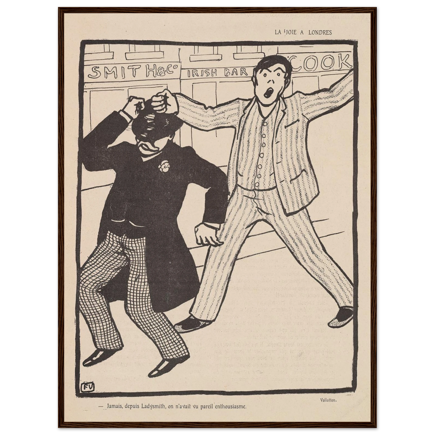 18 juillet 1903 Art Print | Felix Vallotton-Quipham Collections