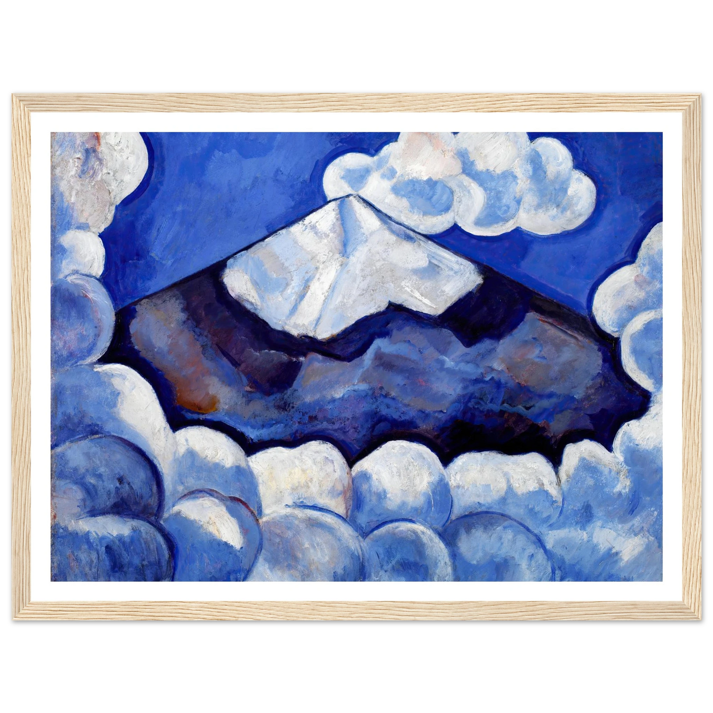 Popocatepetl, Spirited Morning– Mexico (1932) Art Print | Marsden Hartley-Quipham Collections