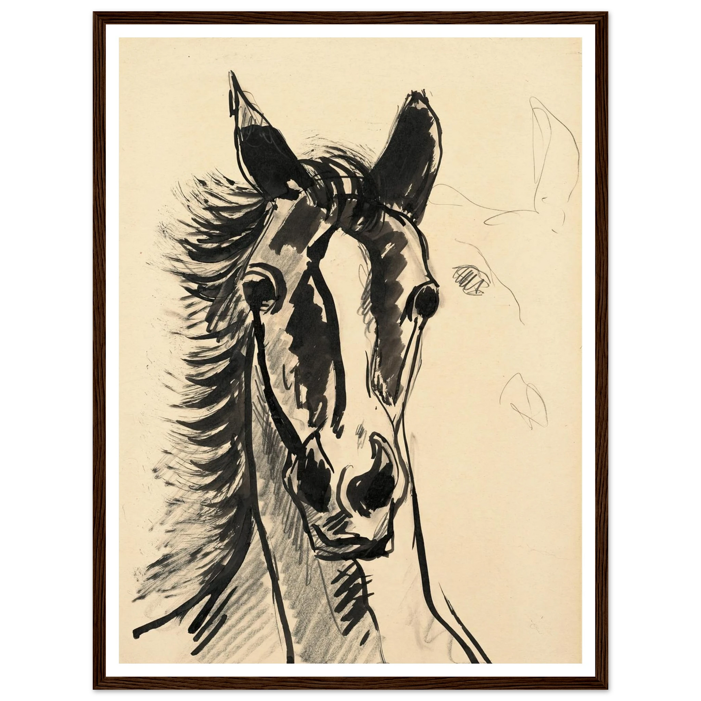 Tête de cheval (1930-35) Art Print | Francis Picabia-Quipham Collections