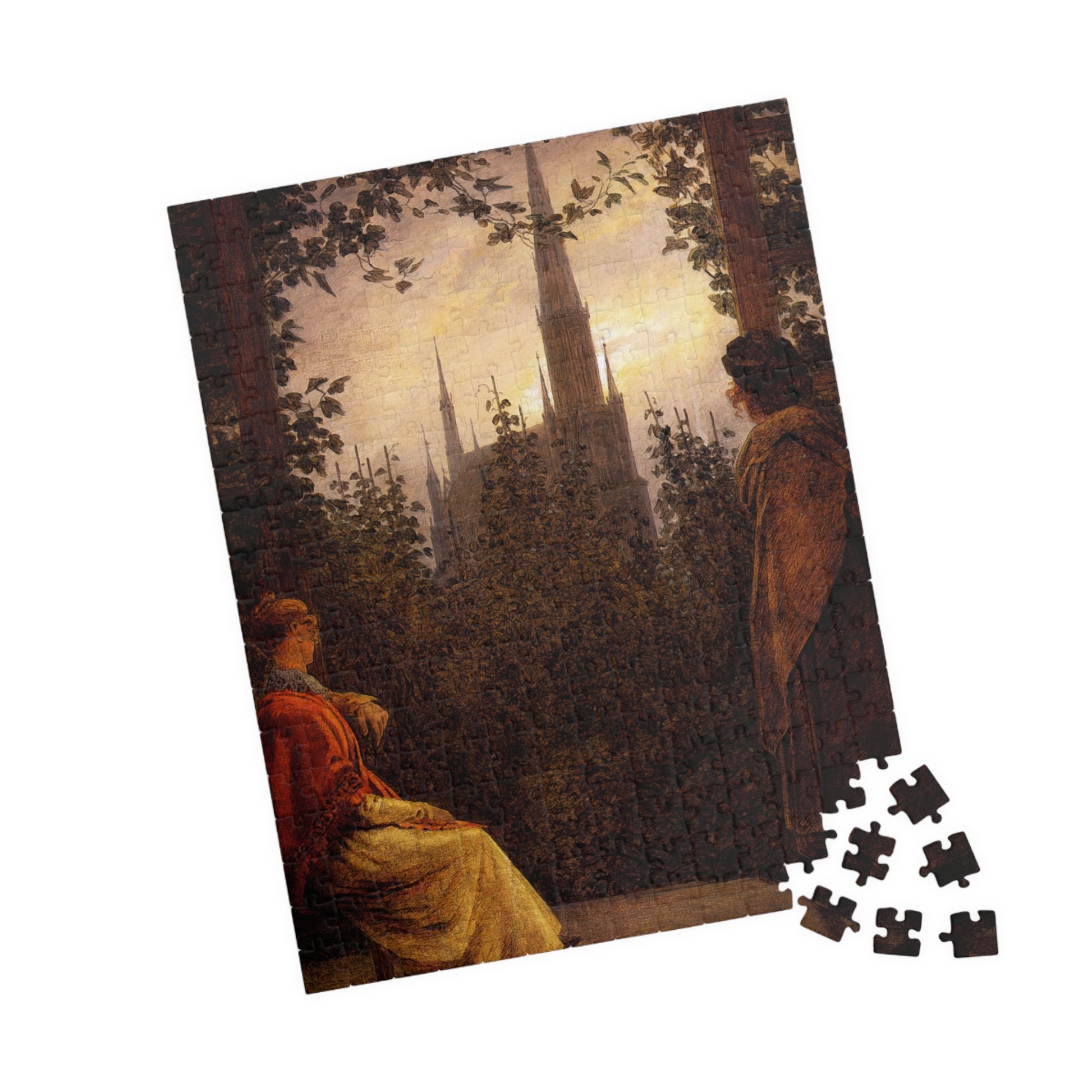 Tonnelle à Greifswald Puzzle | Caspar David Friedrich-Quipham Collections