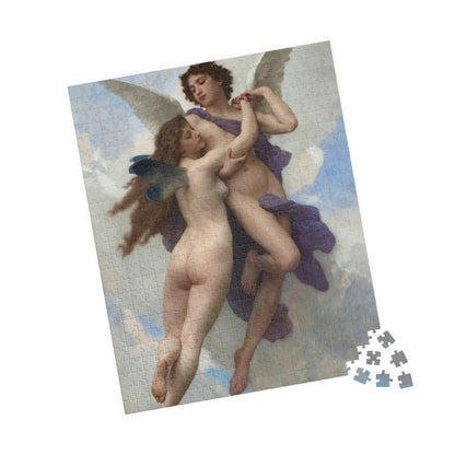 Cupid and Psyche as Children Puzzle | William-Adolphe Bouguereau-Quipham Collections