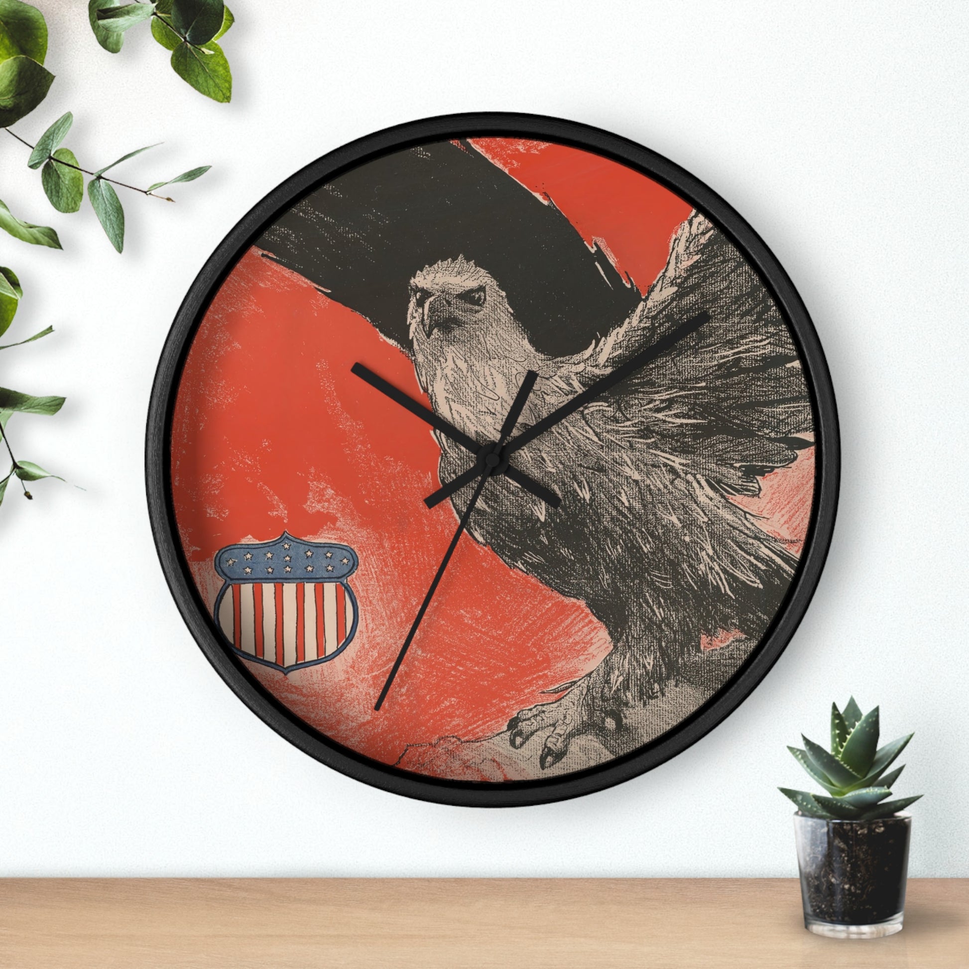 The US will pay Wall Clock | U.S. Information Agency-Quipham Collections