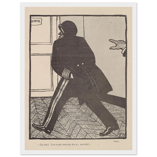 10 octobre 1903 Art Print | Felix Vallotton-Quipham Collections