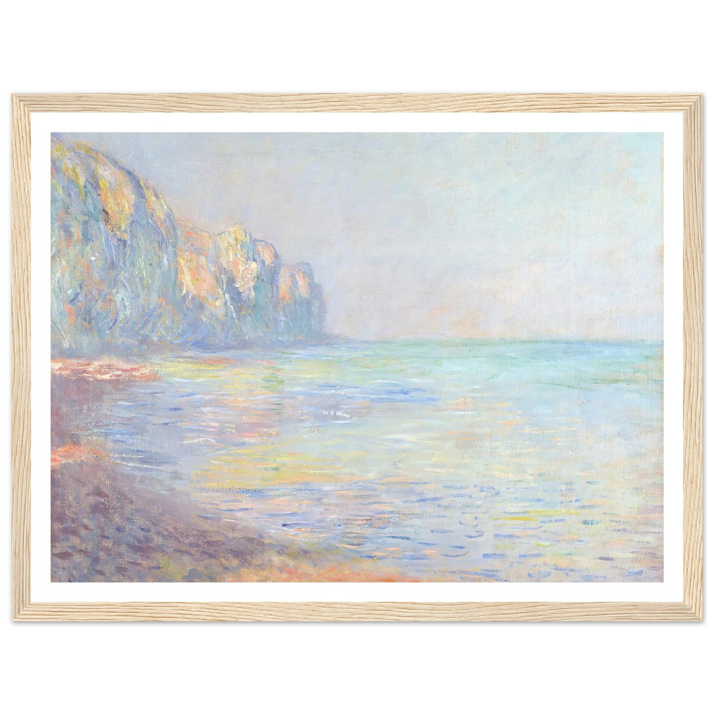 Le Matin, temps brumeux, Pourville (Misty Morning at Pourville) (1882) Art Print | Claude Monet-Quipham Collections