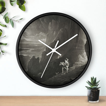 Paradise Lost; Adam and Eve Driven out of Paradise Wall Clock | John Martin-Quipham Collections