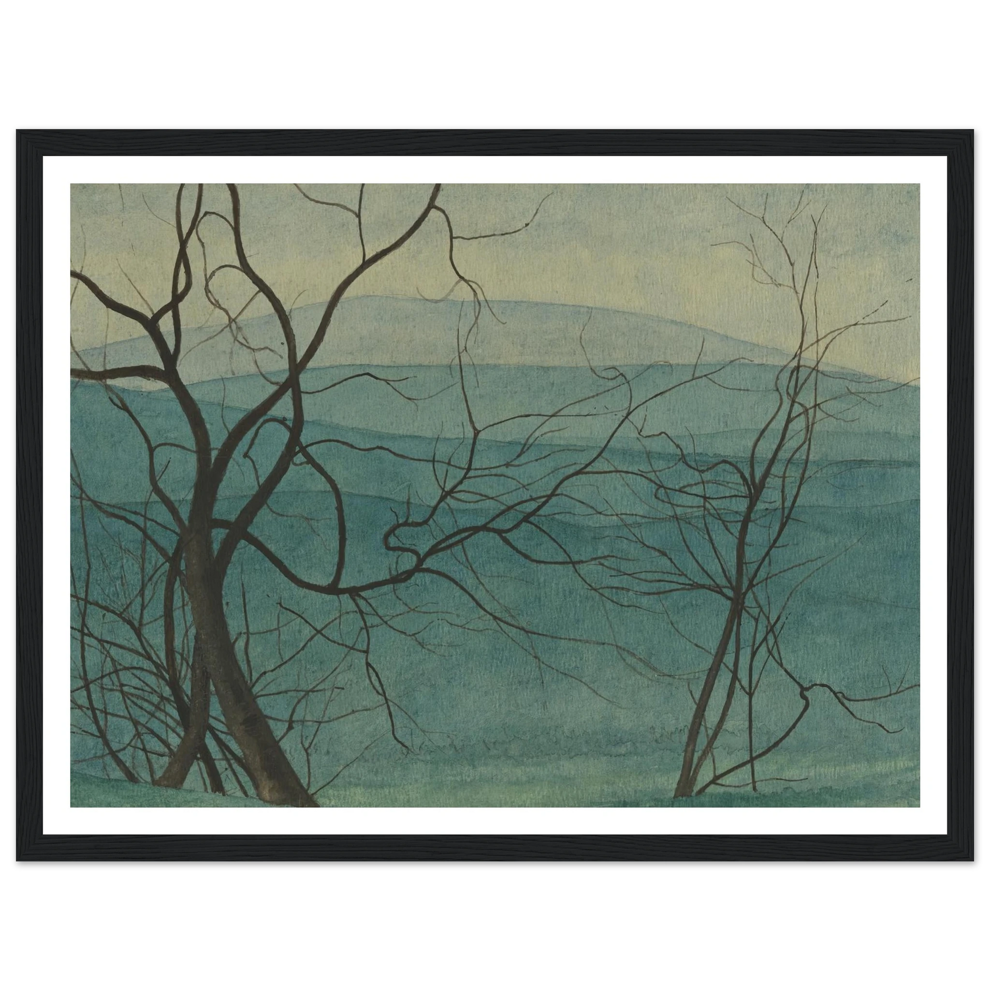 Boomtakken (1940) Art Print | Leon Spilliaert-Quipham Collections