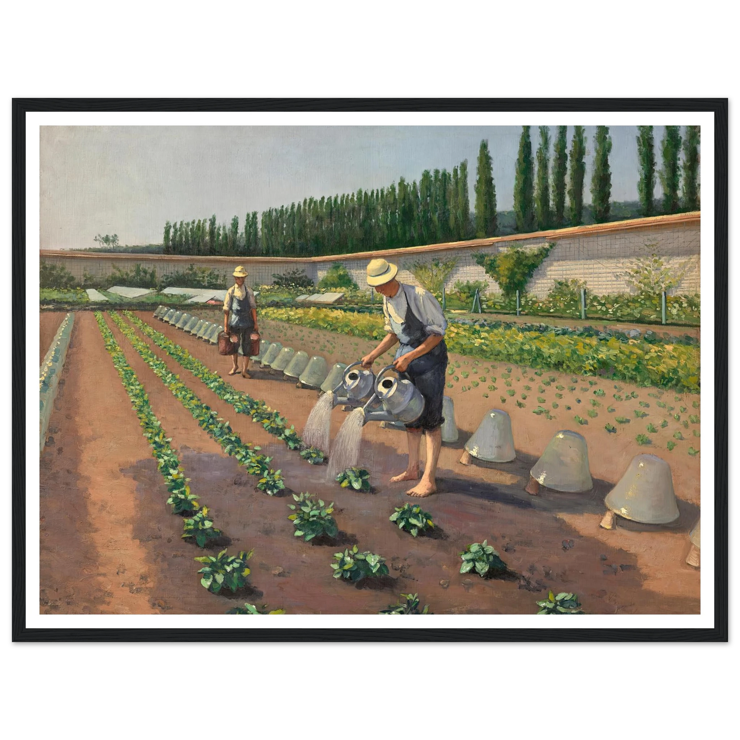 Les Jardiniers (1877) Art Print | Gustave Caillebotte-Quipham Collections