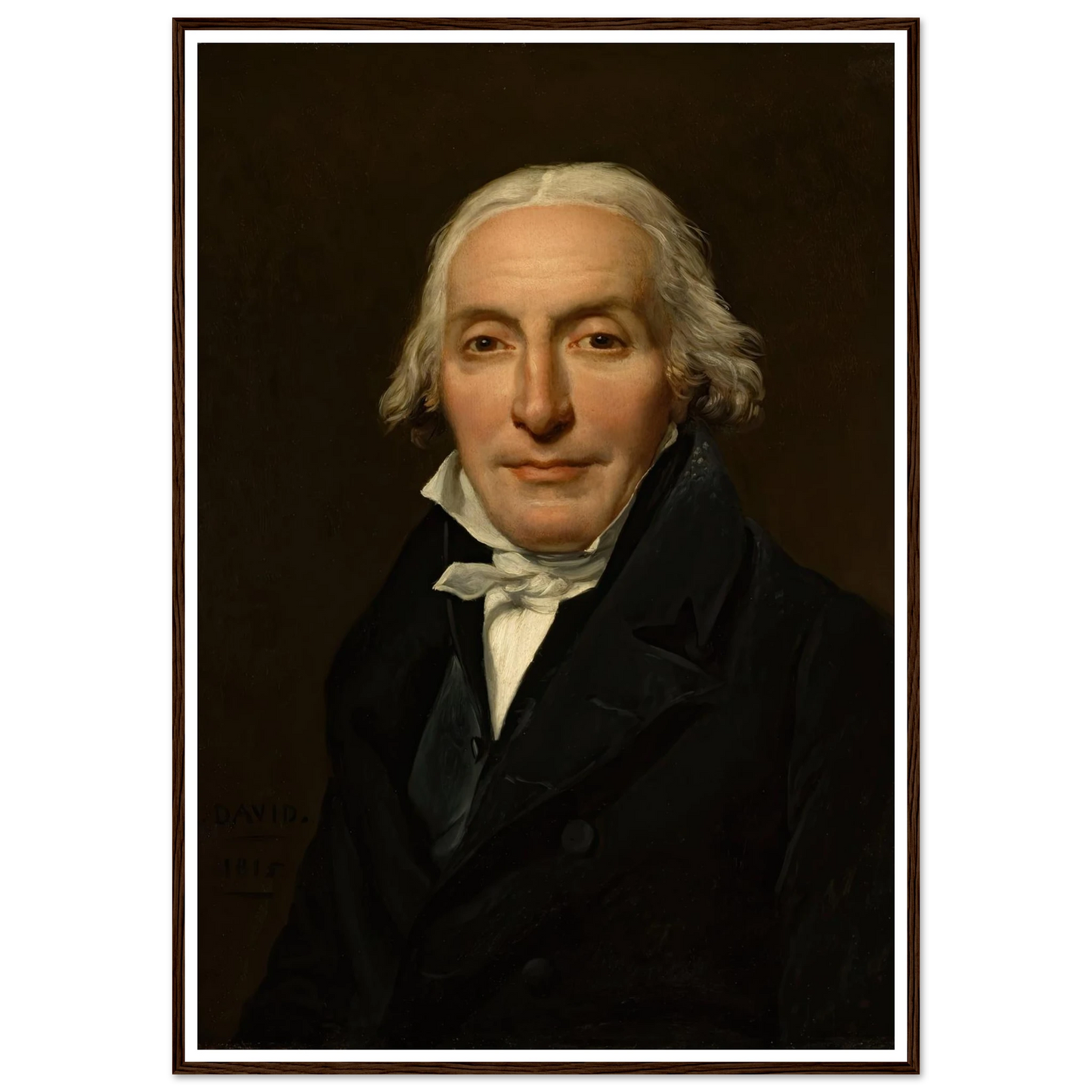 Portrait Of Jean-Pierre Delahaye Art Print | Jacques Louis David-Quipham Collections