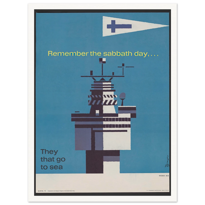 Remember the sabbath day (1963) Art Print | Joseph Binder-Quipham Collections