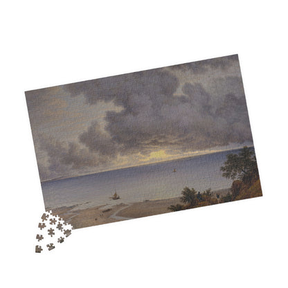 Sandown Bay, from near Shanklin Chine, Isle of Wight Puzzle | John Glover-Quipham Collections