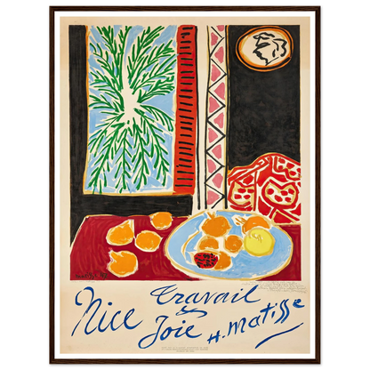 Nice Travail et Joie (1947) Art Print | Henri Matisse-Quipham Collections