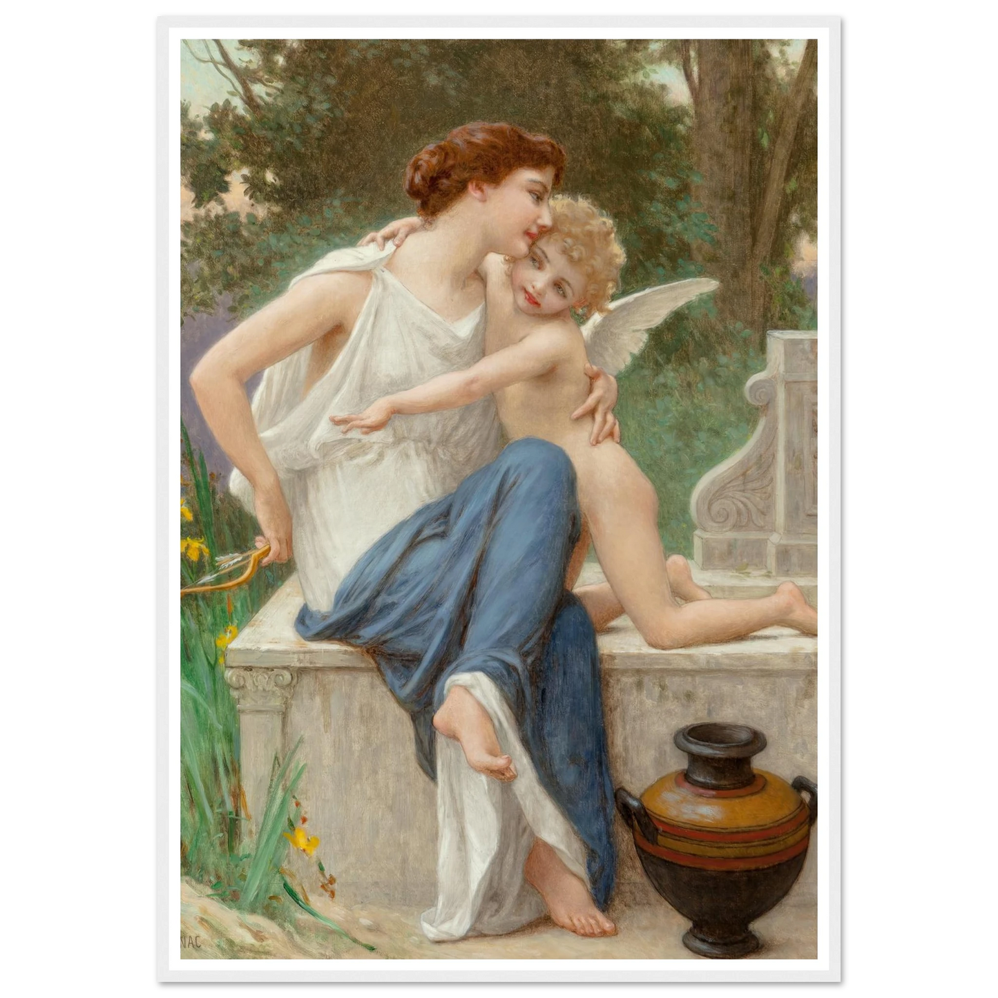 Disarming Cupid Art Print | Guillaume Seignac-Quipham Collections